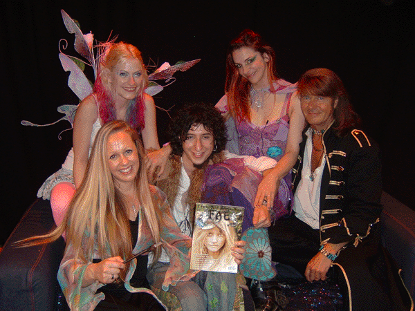 Kim Z Cooper, Flavia-Kate Peters, Oli Le Fay & Felicity Fyr Le Fay, and host Nick Ashron